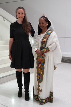 Tanja Kinkel und Yirgalem Fisseha Mebrahtu (2023)