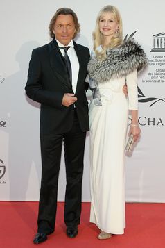 Otto Kern mit Ehefrau Naomi Valeska Kern bei der UNESCO Charity Gala in Düsseldorf (2012)