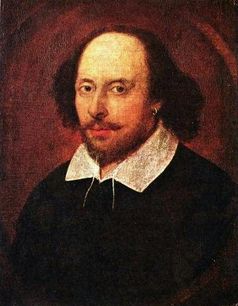 Das sogenannte Chandos-Porträt William Shakespeare, um 1610