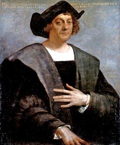 Christoph Kolumbus, Porträt von Sebastiano del Piombo, aus den Jahren 1529-1530