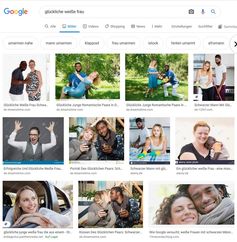 Googlesuche nach Bildern: "glückliche weiße Frau“