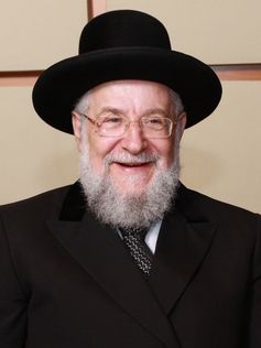 Oberrabbiner Israel Meir Lau (2009), Archivbild