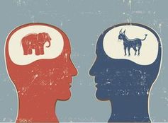 Konfrontation: Republikaner versus Demokraten in den USA . Bild: brown.edu