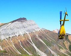 Kanadische Felsen waren früher eisbedeckt - und lagen am Äquator. Bild: Harvard University/Macdonald