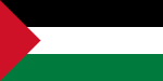 Flagge von Palästina 
