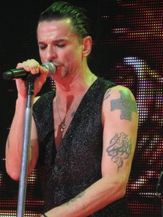 Dave Gahan mit Depeche Mode in der Royal Albert Hall in London 2010