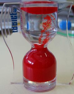 Paradoxe Sanduhr (Symbolbild)
