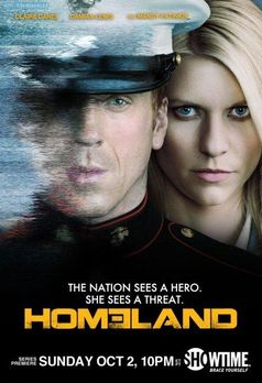 "Homeland" Poster aus der ersten Staffel