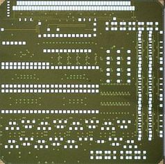 45-Nanometer-Chip: integriert Elektronik und Photonik. Bild: MIT, M. Georgas