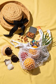 Mandeln sind der ideale Begleiter im Sommer Bild: Almond Board of California Fotograf: Almond Board of California