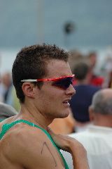Jan Frodeno während der deutschen Triathlon-Meisterschaften 2006 in Schliersee