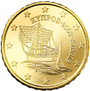 Zyprische Euromünze