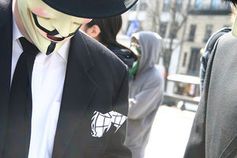 Anonymous: auch im Internet wird gekämpft. Bild: flickr/Joseph Nicola
