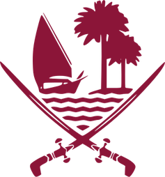 Wappen der Monarchie Katar