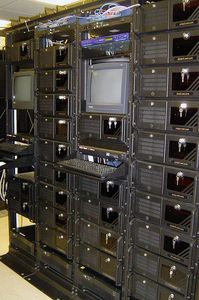 Server: Bewältigen Zettabyte-Datenberg. Bild: flickr.com, Matt McGee)