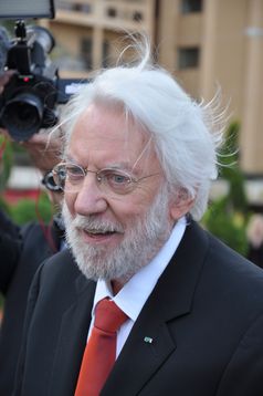 Donald Sutherland auf dem Monte-Carlo Television Festival 2013