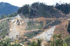 Der Bau des Murum Staudamms hat bereits begonnen. Bild: Survival