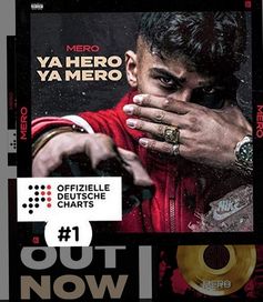 Cover Album "Ya Hero Ya Mero" von Rapper Mero