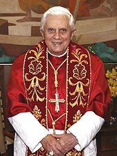 Benedikt XVI., der 264. und amtierende Papst Bild: Fabio Pozzebom/ABr / de.wikipedia.org