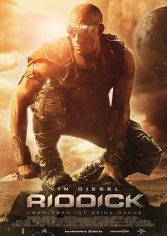 Kinoplakat von "Riddick – Überleben ist seine Rache"