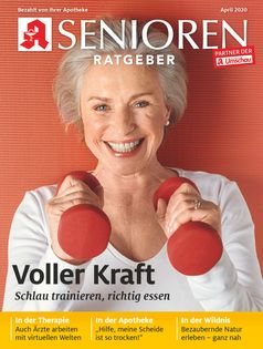 Titelcover Senioren Ratgeber, April 2020 /  Bild: "obs/Wort & Bild Verlag - Gesundheitsmeldungen"