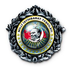 Abzeichen des türkischen Geheimdienstes Millî İstihbarat Teşkilâtı (MIT)