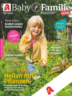 Titelcover Baby und Familie, Ausgabe 9/2020.  Bild: "obs/Wort & Bild Verlag - Gesundheitsmeldungen"