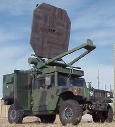 Nichttödliche Waffe: Humvee with Active Denial System mounted