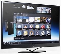 IdeaTV K91: Android 4.0 mit eigener Oberfläche statt GoogleTV . Bild: Lenovo