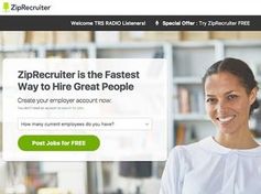 ZipRecruiter: Unternehmen leistet sich Ausrutscher. Bild: ziprecruiter.com