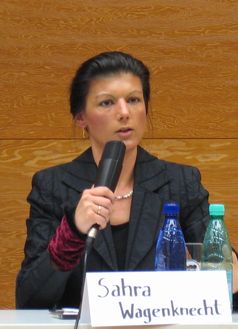 Sahra Wagenknecht (2008), Archivbild