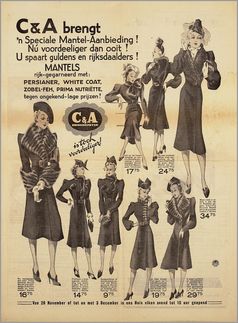 C&A Werbung von 1938 (Symbolbild)