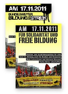 Bildungsproteste im November 2011