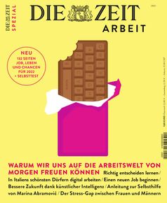 Cover ZEIT Spezial Arbeit 2022 (EVT: 28. Dezember 2021)