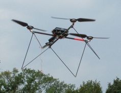 Der Air-Quad: Überflieger mit Weitsicht. Foto: Universität Karlsruhe (TH)