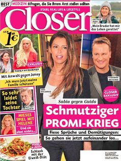 Bild: "obs/Bauer Media Group, Closer/Closer"