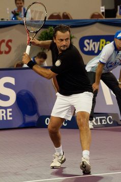 Henri Leconte 2010 bei den AFAS Tennis Classics in Eindhoven