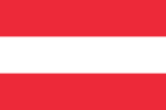 Flagge von Österreich 