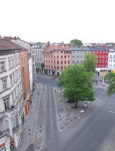 Westseite des Heinrichplatzes in Berlin
