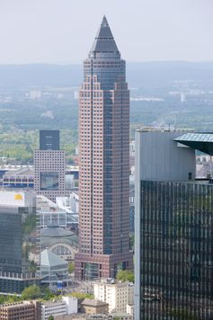 Der Messeturm, Goldman Sachs International Niederlassung Frankfurt.