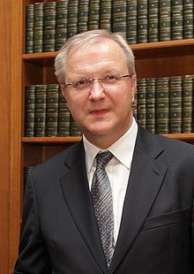 Olli Rehn Bild: Greek Prime Minister's Office