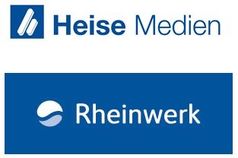 Logos Heise Medien, Rheinwerk  Bild: "obs/Heise Medien"