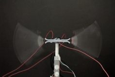 Flugroboter von vorne betrachtet: punktet mit neuem Antriebssystem. Bild: Tim Helps, bristol.ac.uk