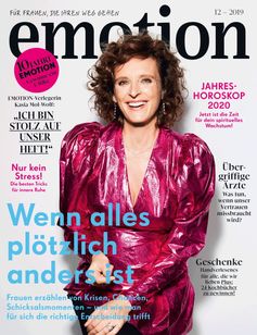 EMOTION Verlag GmbH, Titelbild zu Ausgabe 12/2019, Bild: "obs/EMOTION Verlag GmbH"