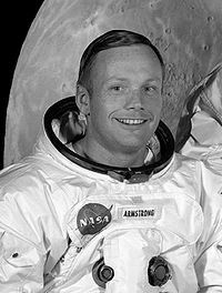 Neil Armstrong am 1. Mai 1969