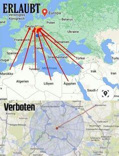 2021: Willkührliche Regeln der Exekutive überrollen Deutschland und die Welt (Symbolbild)