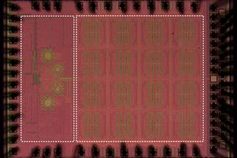 So sieht der Sub-Terahertzwellen-Chip im Inneren aus.