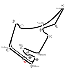 Der Hockenheimring Baden-Württemberg (früher Hockenheimring, Kurpfalzring) ist eine Motorsport-Rennstrecke in der kurpfälzischen Stadt Hockenheim südlich von Mannheim.