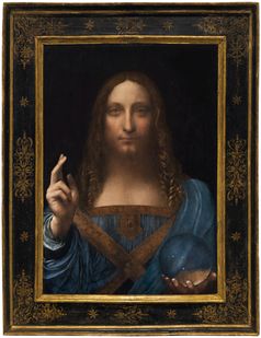 Salvator mundi Leonardo da Vinci, um 1500