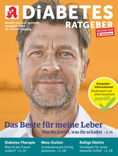 Titelbild Diabetes Ratgeber 11/2019 / Bild: "obs/Wort & Bild Verlag - Gesundheitsmeldungen/Wort&Bild Verlag GmbH & Co. KG"